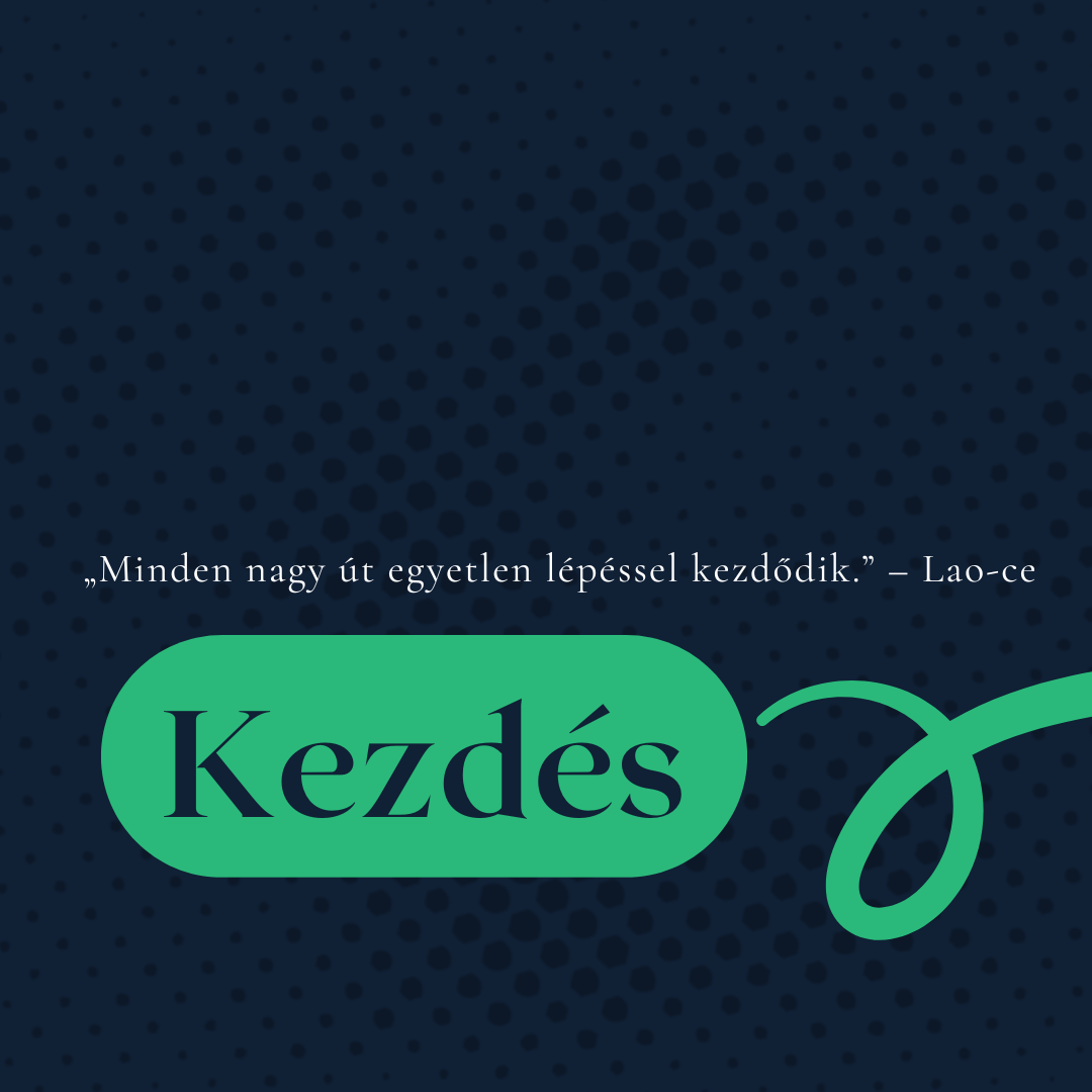 Az első lépés a munkába vezető úton