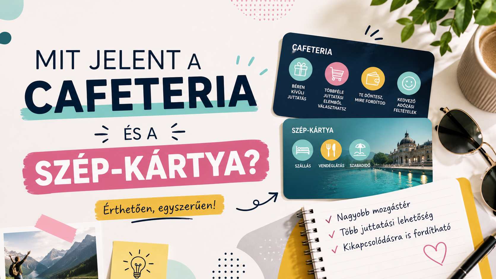 Mit jelent a cafeteria és a SZÉP-kártya?